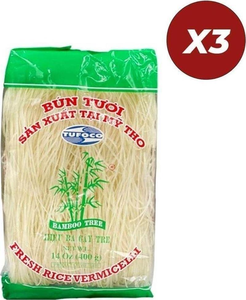 Pirinç Şehriyesi (Vietnamese Rice Vermicelli) 400 Gr 3 Adet