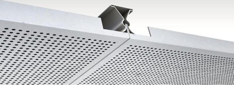 30x30 Clip-in Metal Asma Tavan Tam Takım Alüminyum Sistemi 5 M2