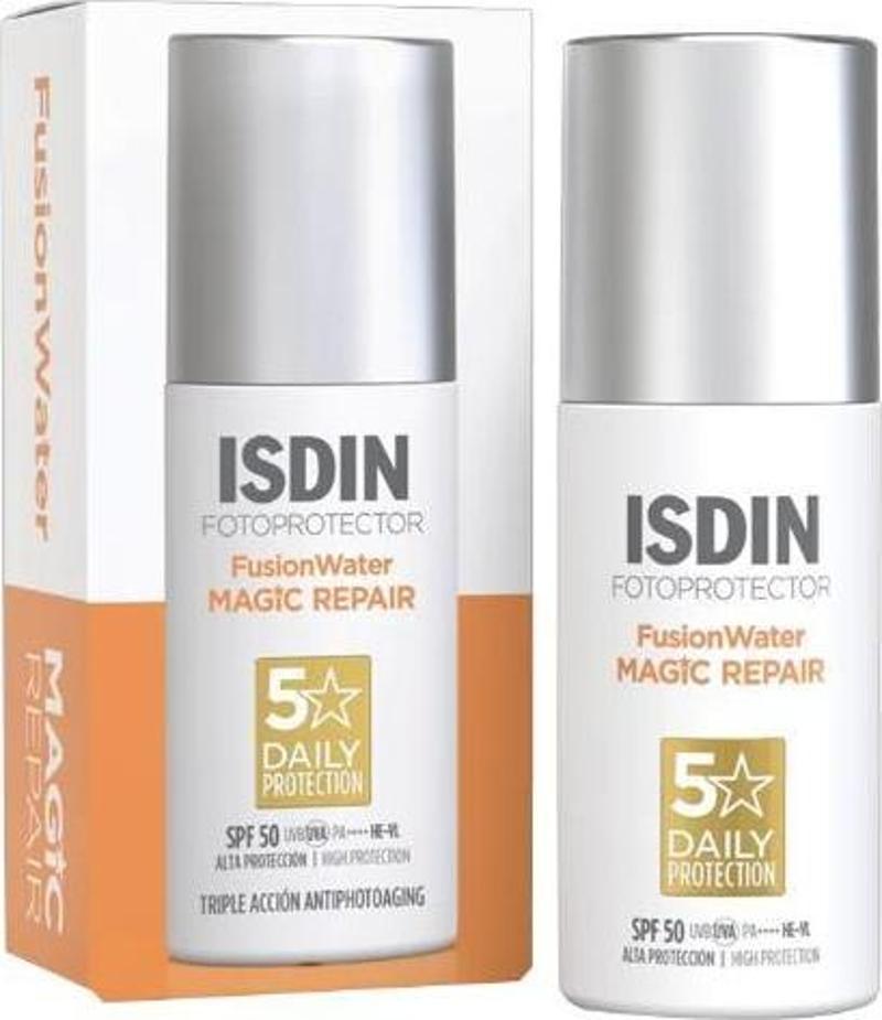 ISDIN Photoprotector Fusion Water Magic Repair Color SPF50 50ml | Güneş Koruyucu
