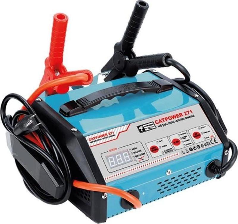 Cat Power 271 Dİgital  Akü Şarj Cihazı 6-12 Volt Otomatik