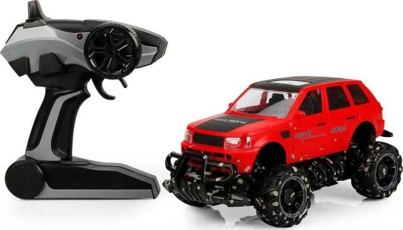 1:18 Uzaktan Kumandalı 4x4 Crazy Off-Road Araba 2.4 Ghz Usbj Şarj Kırmızı