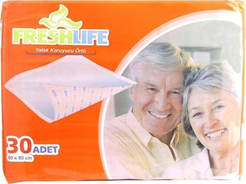 Fresh Life Yatak Koruyucu Örtü 60X90 30 Adet