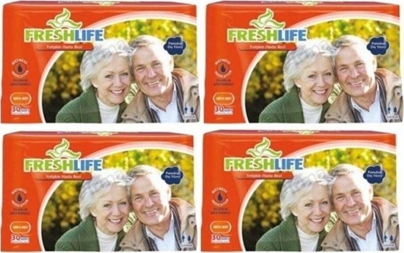 Yetişkin Hasta Bezi Large 4 Paket 120 Adet