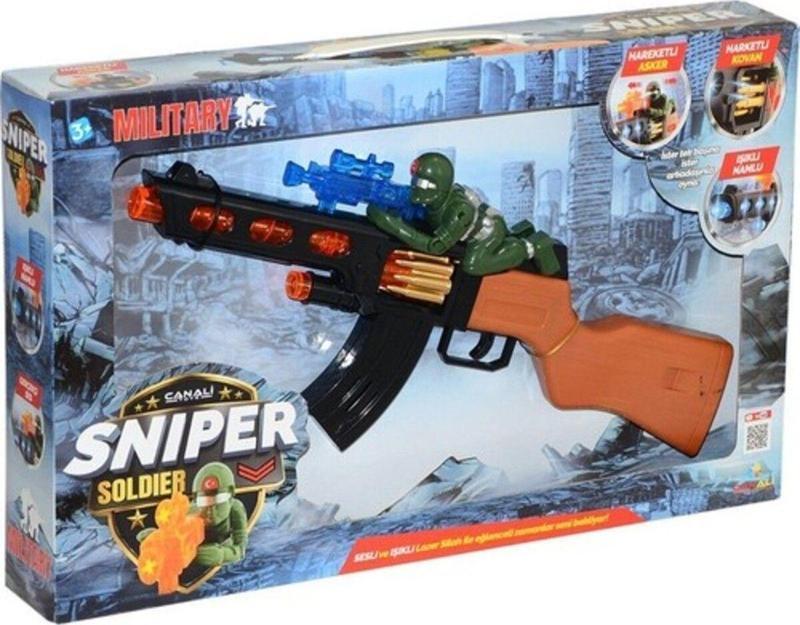 Sniper Soldier Pilli Tüfek Cnl-3801