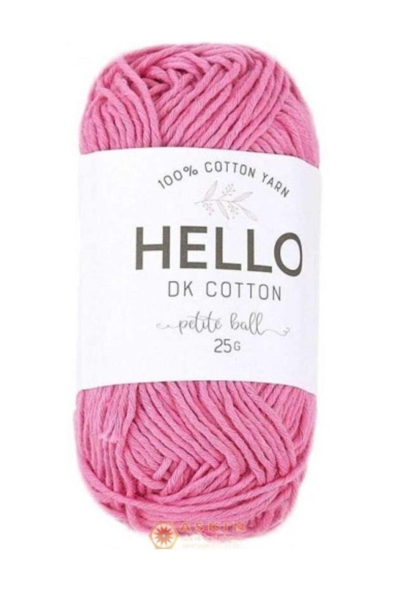 Hello Dk Coton 25 Gr Punch Örgü Amigurumi Için Iplik Renk 103