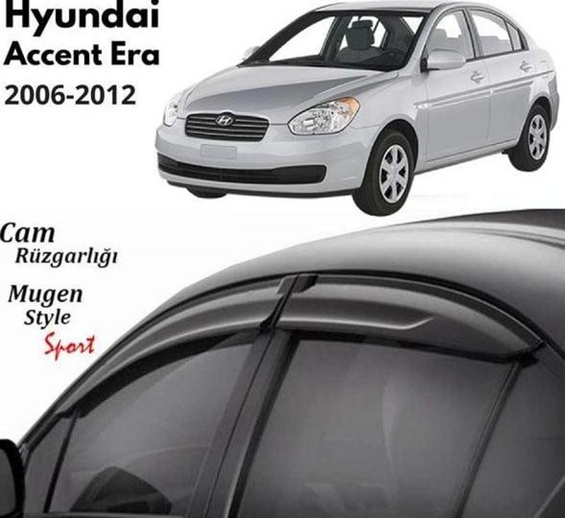 Hyundai Accent Era Uyumlu Cam Rüzgarlığı 2006-2012 arası uyumlu Mugen