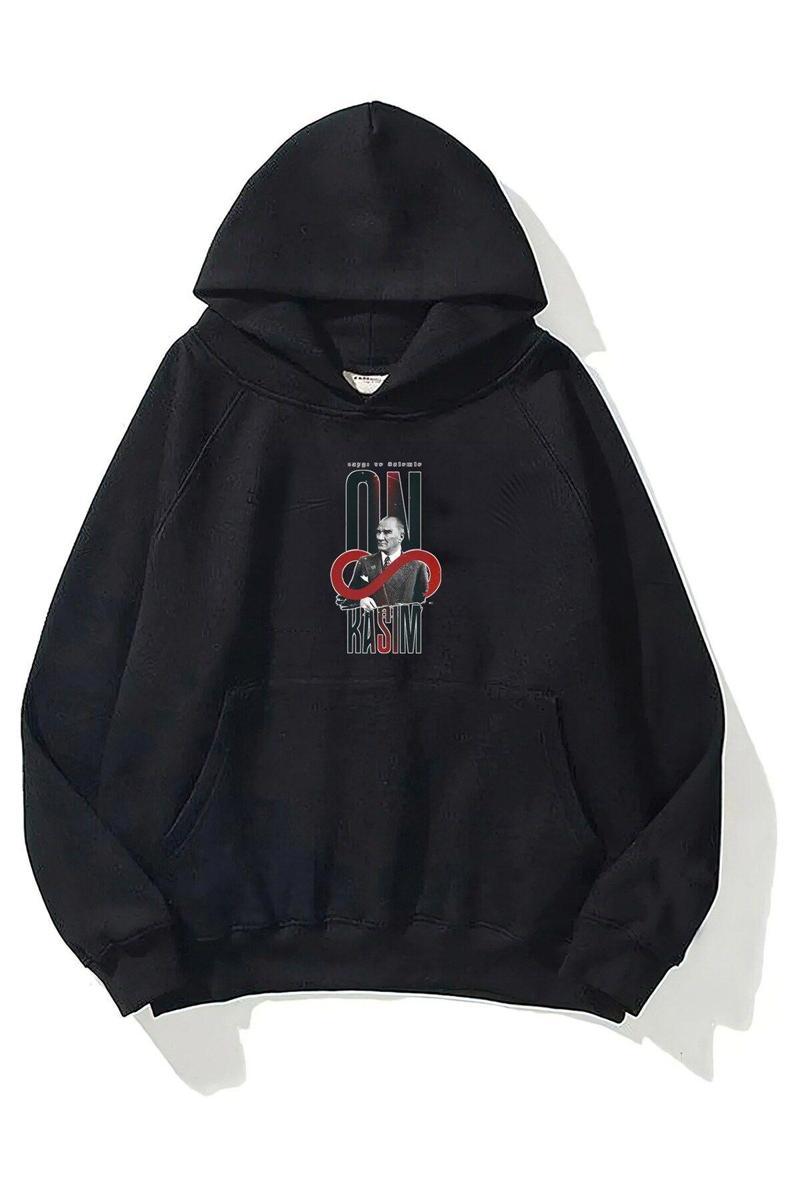 10 Kasım Baskılı Unisex Sweatshirt