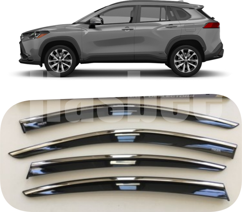 Toyota Corolla cross Kromlu Cam Rüzgarlığı Niken 2020+