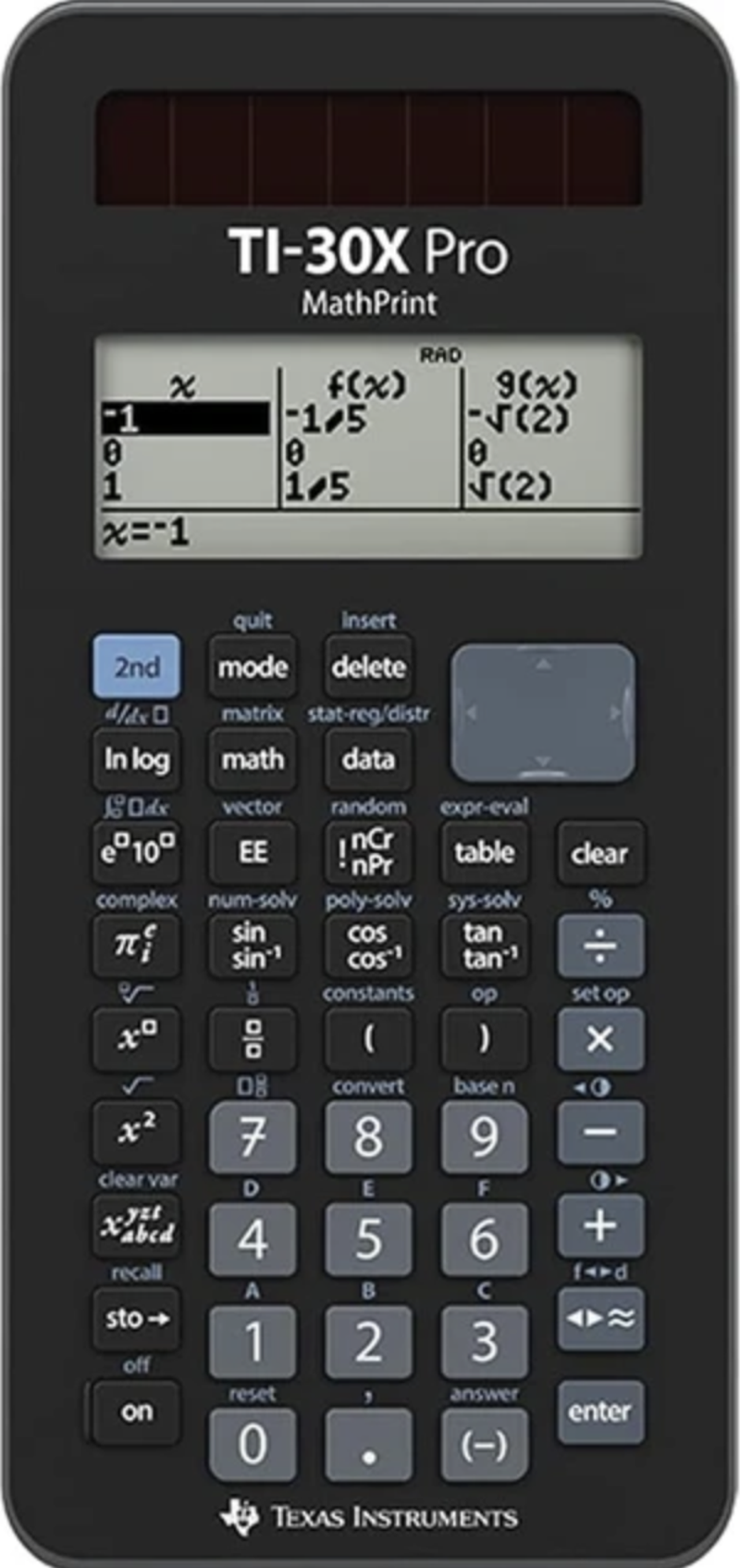 TI-30X Pro Mathprint Hesap Makinesi