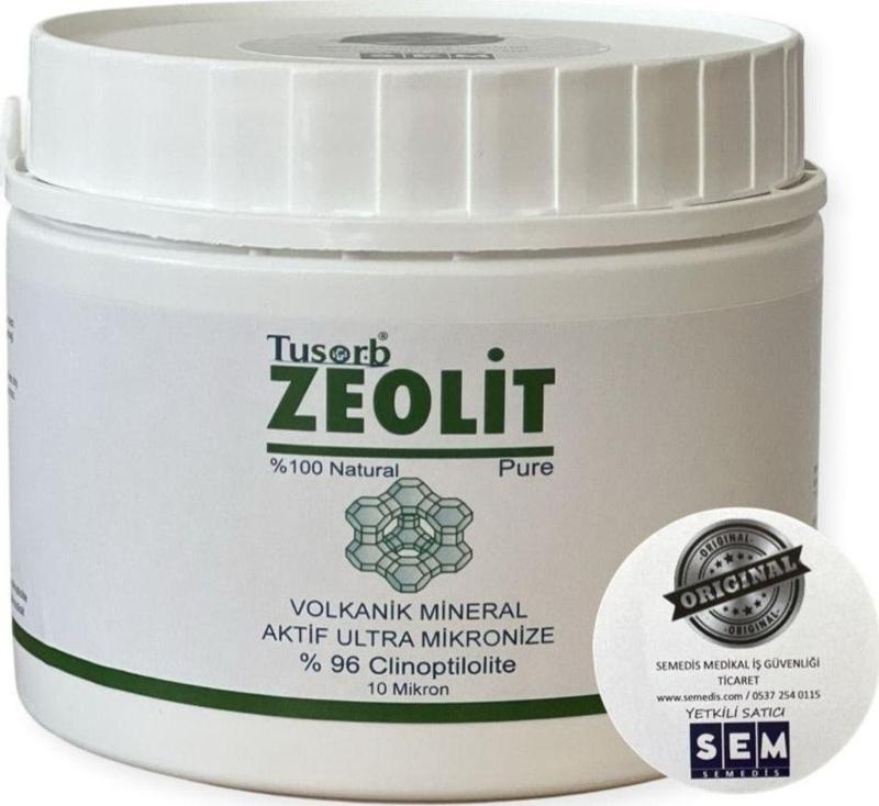 Semedis, Zeolit /Klinoptilolit Mha Aktif Ultra Mikronize 10 Mikron Toz Ekonomik 3'Lü (3*300Gr)