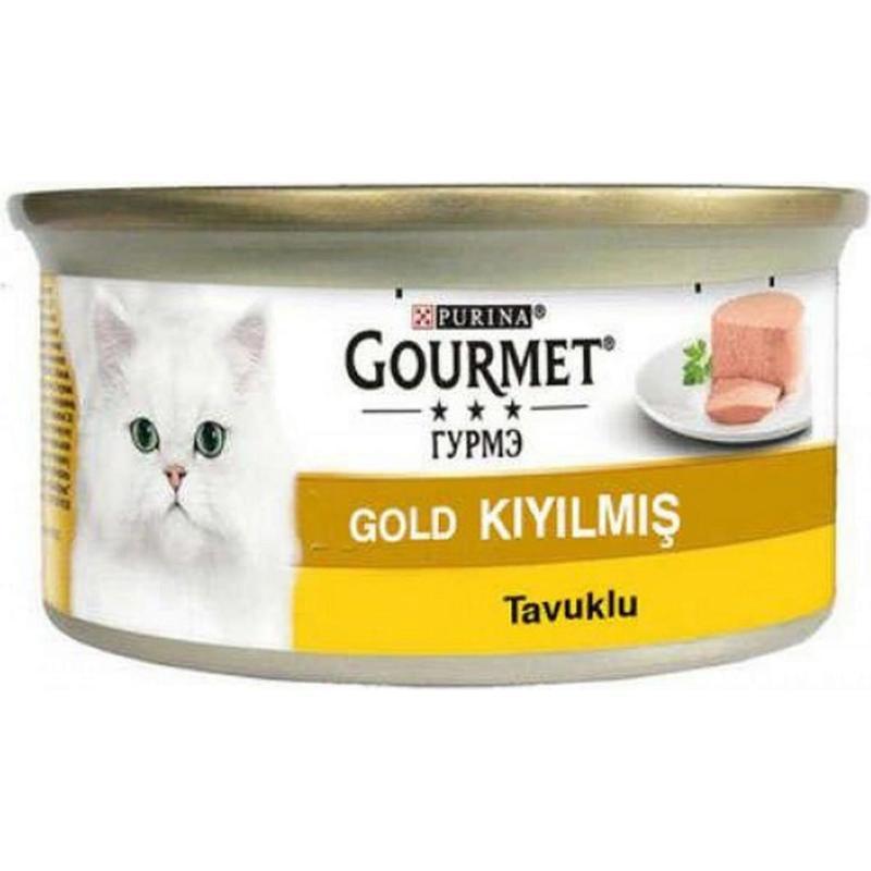 Gold 6 Adet Gourmet Gold Tavuklu Kiyilmis-85 gr