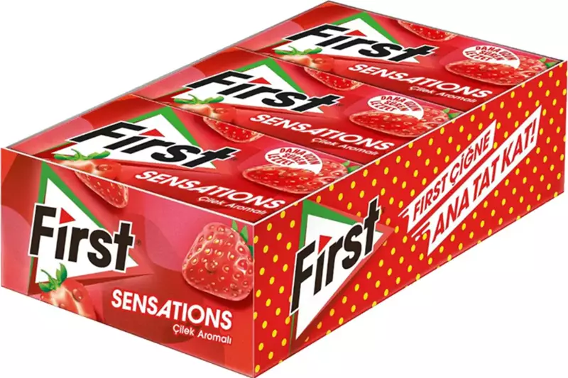 Sensations Çilek Karamel Aromalı Sakız 12 x 27 G