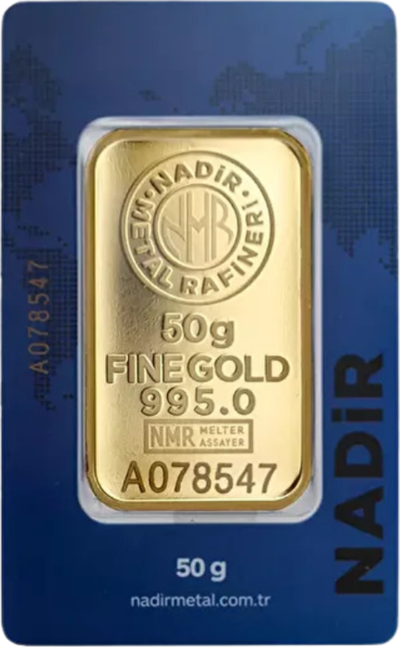 50 GR 24 Ayar NadirGold Gram Altın