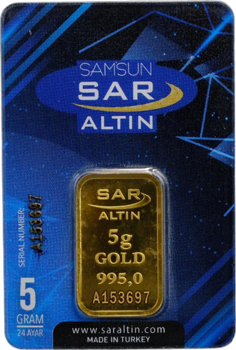 5 GR 24 Ayar SAR Gram Altın