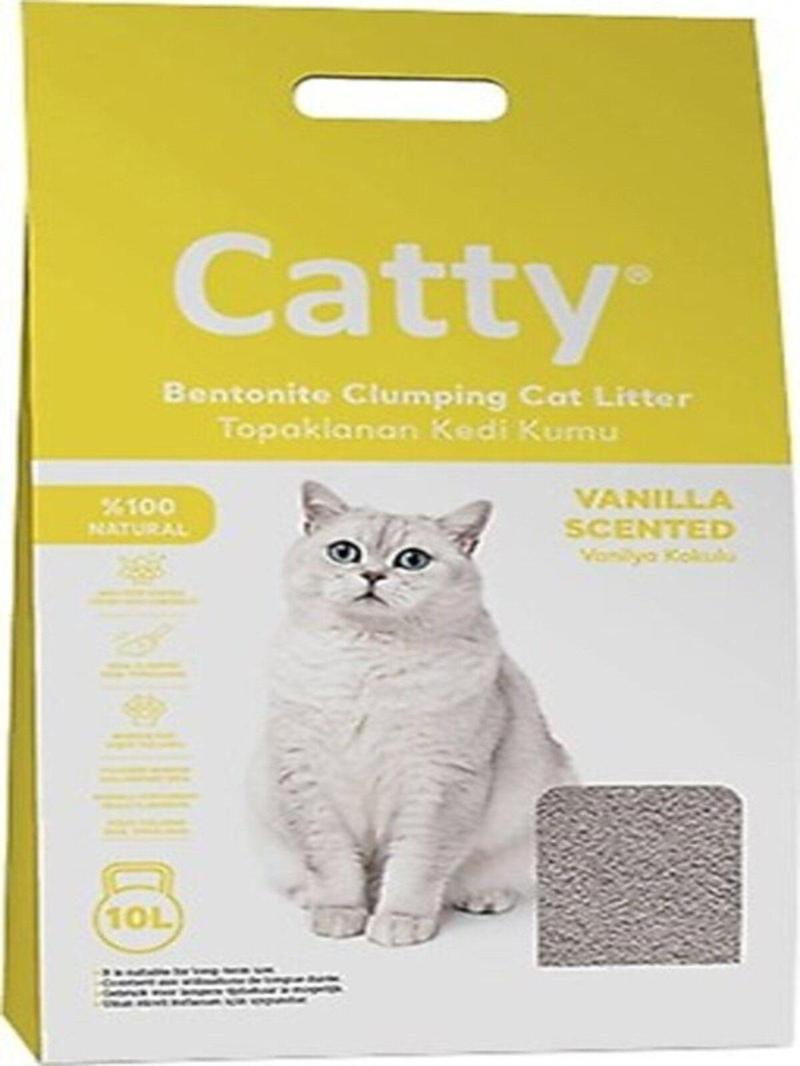 Vaniya Kokulu Bentonit Topaklaşan Kedi Kumu 10lt