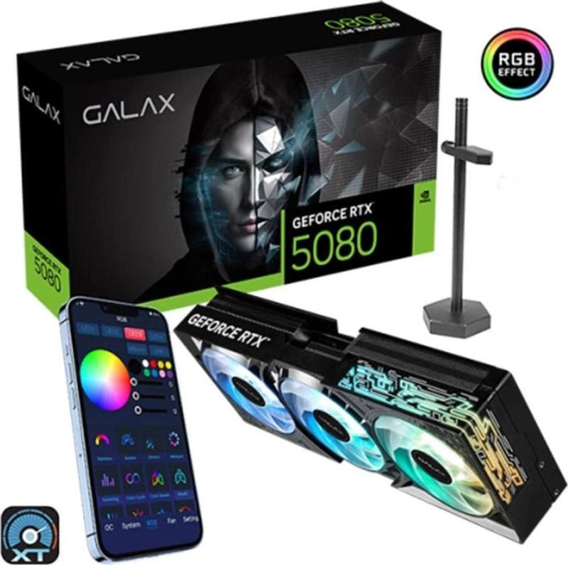 GeForce RTX 5080 1-Click OC 16GB GDDR7 256 Bit DLSS 4 Ekran Kartı (58NZN6MDBBOC)