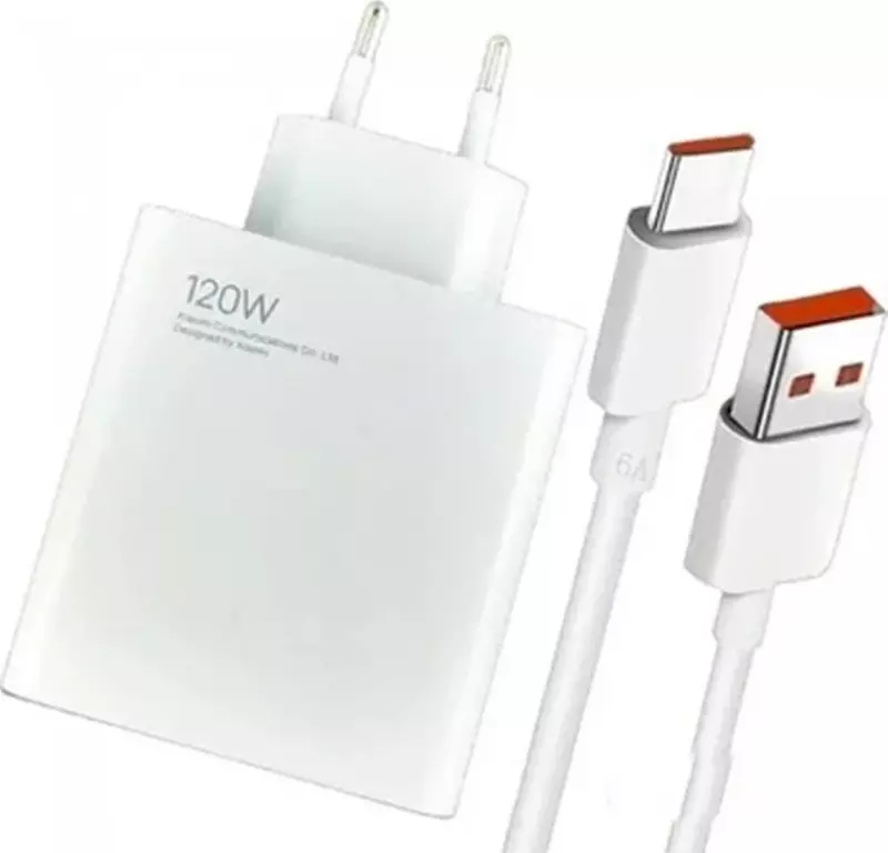  Xiaomi Redmi Note 8 uyumlu -120W Type C Şarj Aleti ve 6 Amper Type C Şarj Kablosu