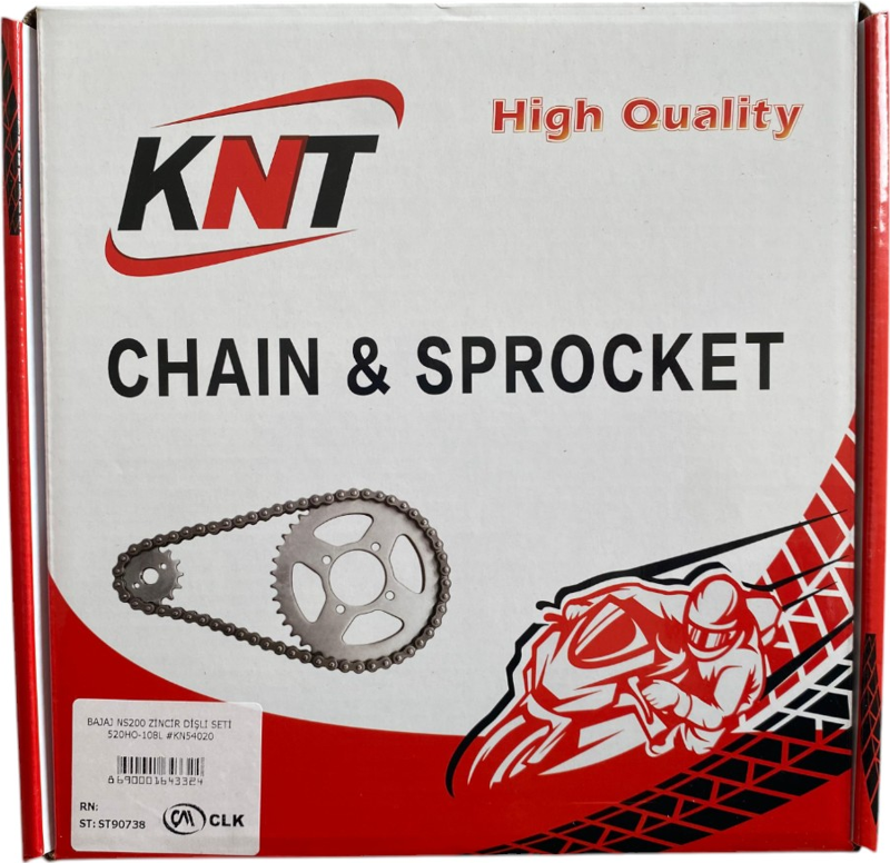 BAJAJ NS200 ZİNCİR DİŞLİ SETİ 520HO-108L #KN54020
