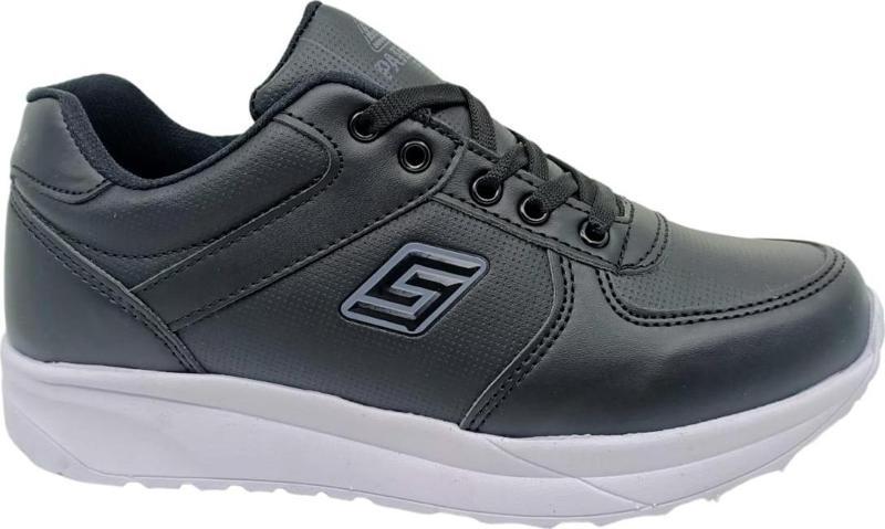 Parley 916 Unisex Siyah Bağcıklı Spor Ayakkabı