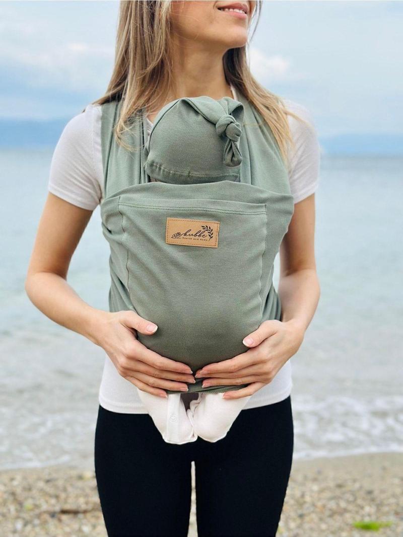 Anakucağı Cepli Bebek Taşıma Şalı, Bebek Askısı Sling