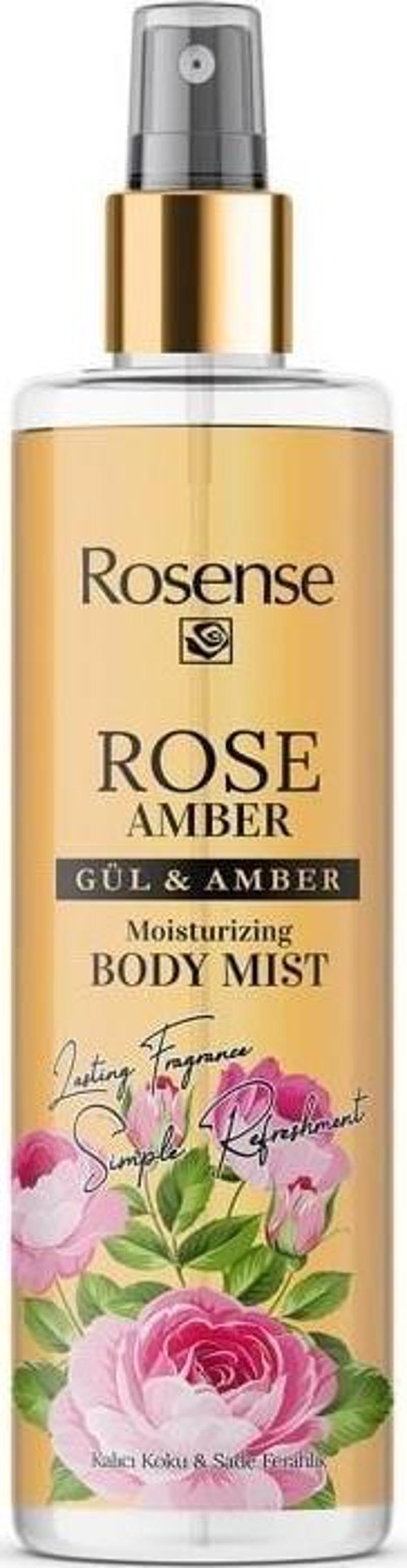 Body Mist Vücut Spreyi (GÜL-AMBER) 200 ml