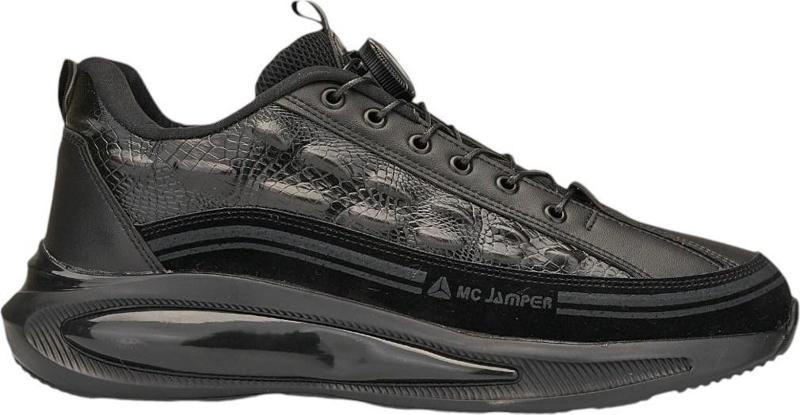Günlük Erkek Sneaker Bağcıklı Kalın Tabanlı Oval Burunlu Süet Detaylı Spor Ayakkabı 2250