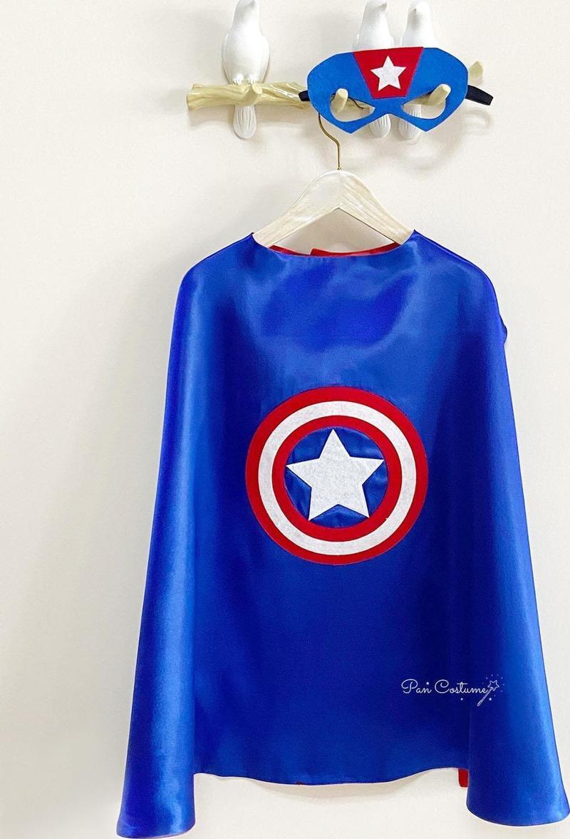 Pelerin Maske Set Captain America