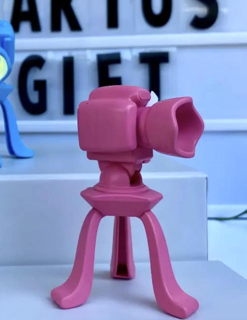 Hediyelik Çocuk Masa Lambası Tripot Pembe