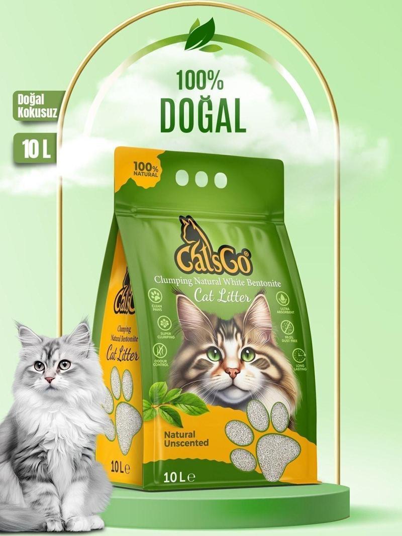 Natural Premium Organik Kedi Kumu 10 Lt