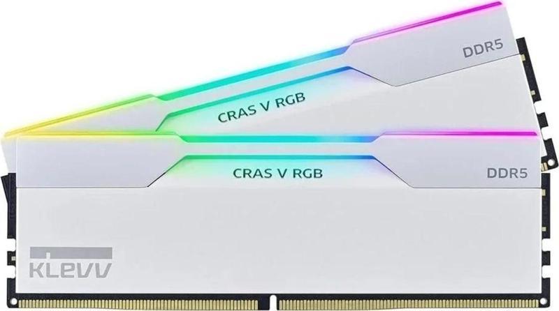 Cras V Rgb 48Gb (2X24Gb) 7200Mhz Cl34 Ddr5 Heatsink White Ram