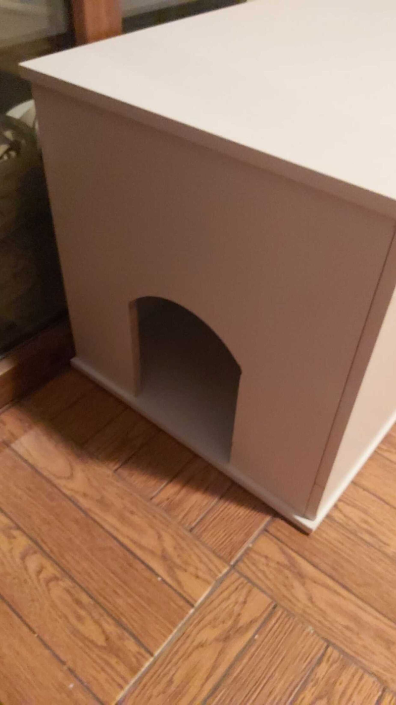 PET Sandık Kapalı Kedi Tuvaleti Antre Mobilyası