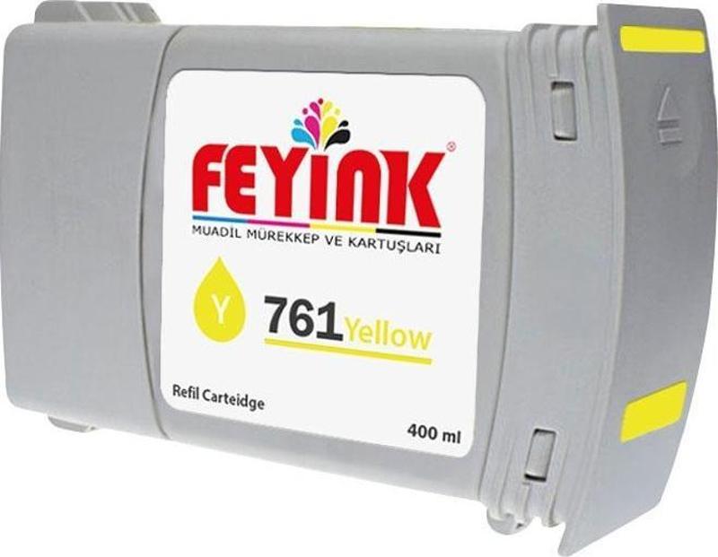 ® Hp 761-765 Yellow (Y) Feyink Muadil Kartuş 400ml Designjet 7100/T7200