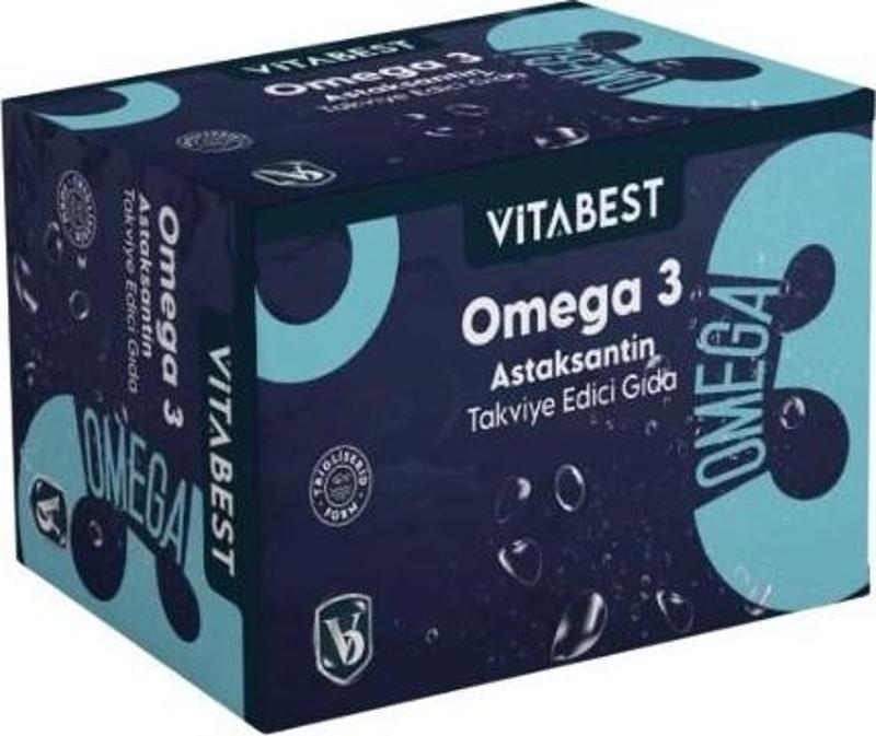 Omega 3 Astaksantin 90 Yumuşak Kapsül