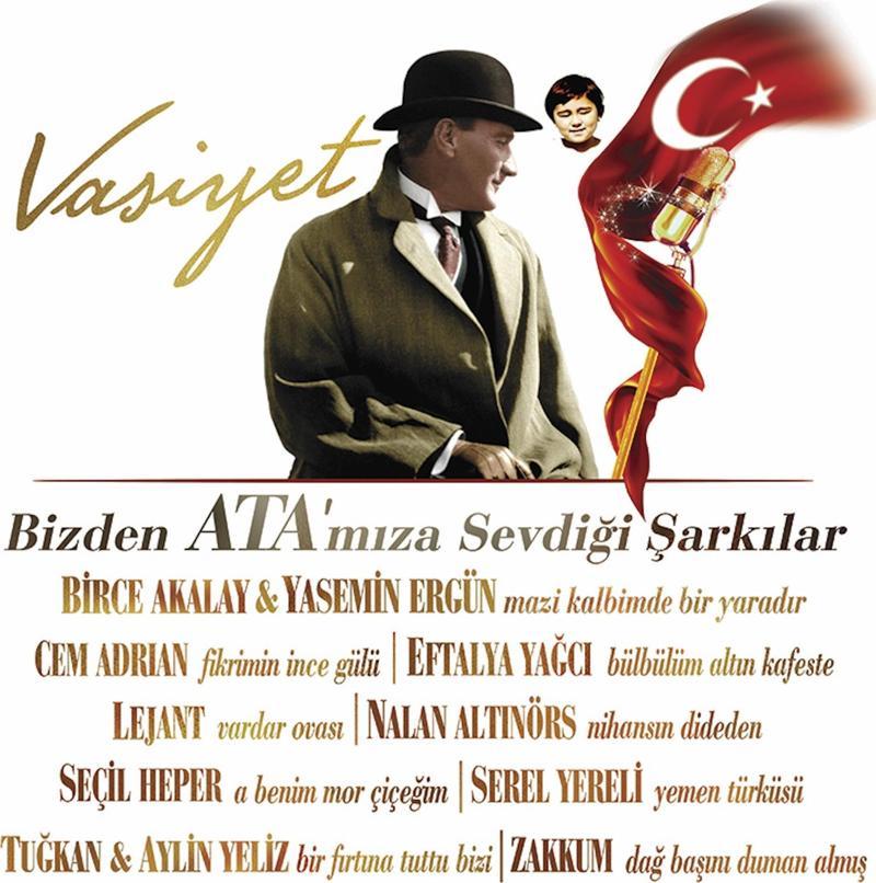 Bizden Ata'mıza Sevdiği Şarkılar - Çeşitli Sanatçı lar (Plak)