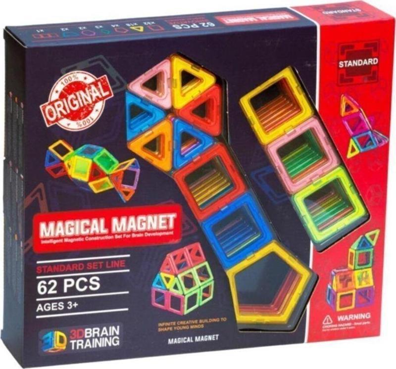 Magical Magnet 62 Parça Oyun Seti