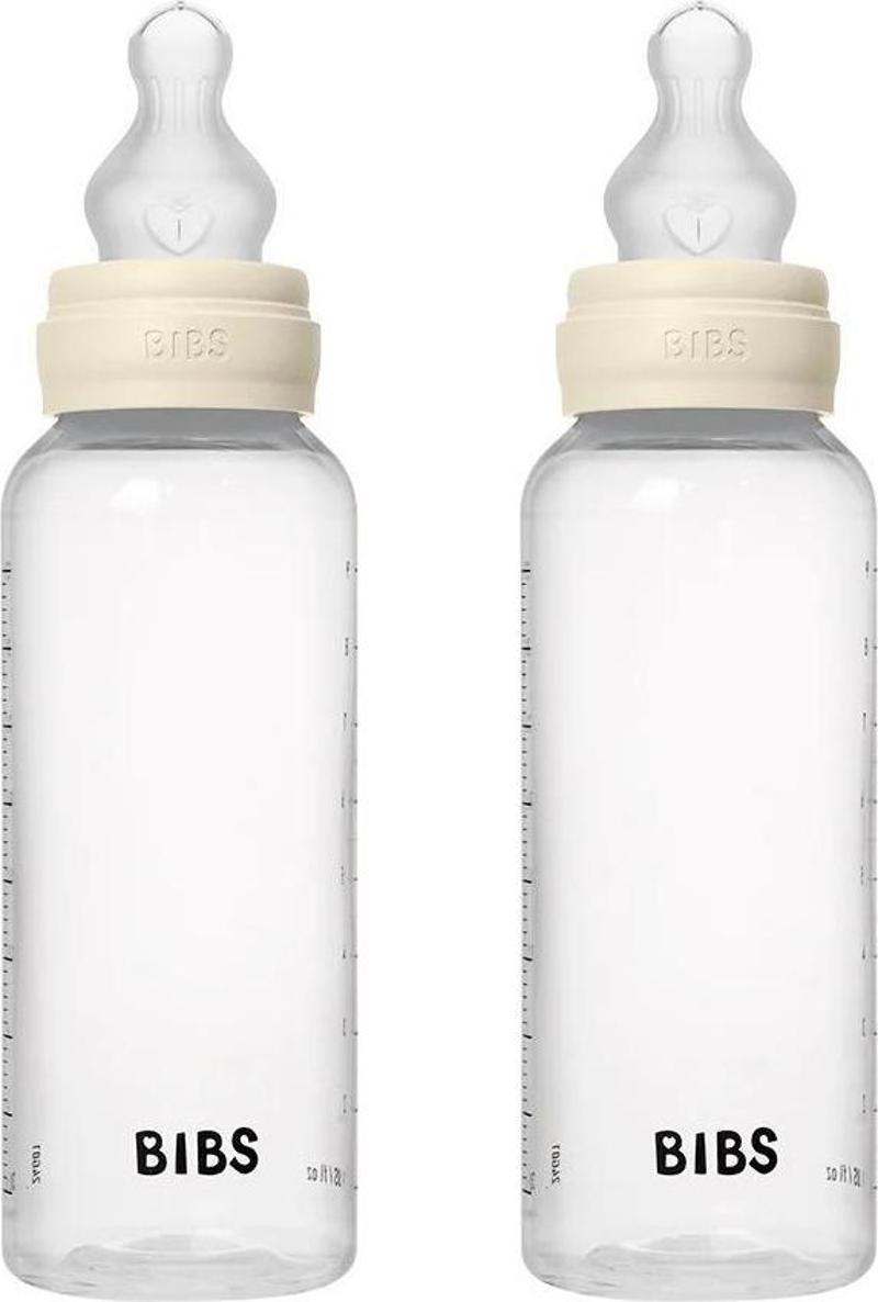 Baby PP Bott.Silikon İkili Biberon Ivory270ml