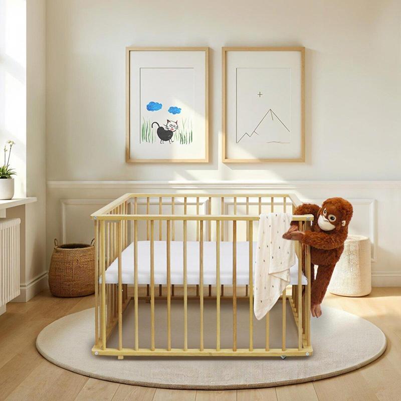 80x100 Ahşap Oyun Parkı