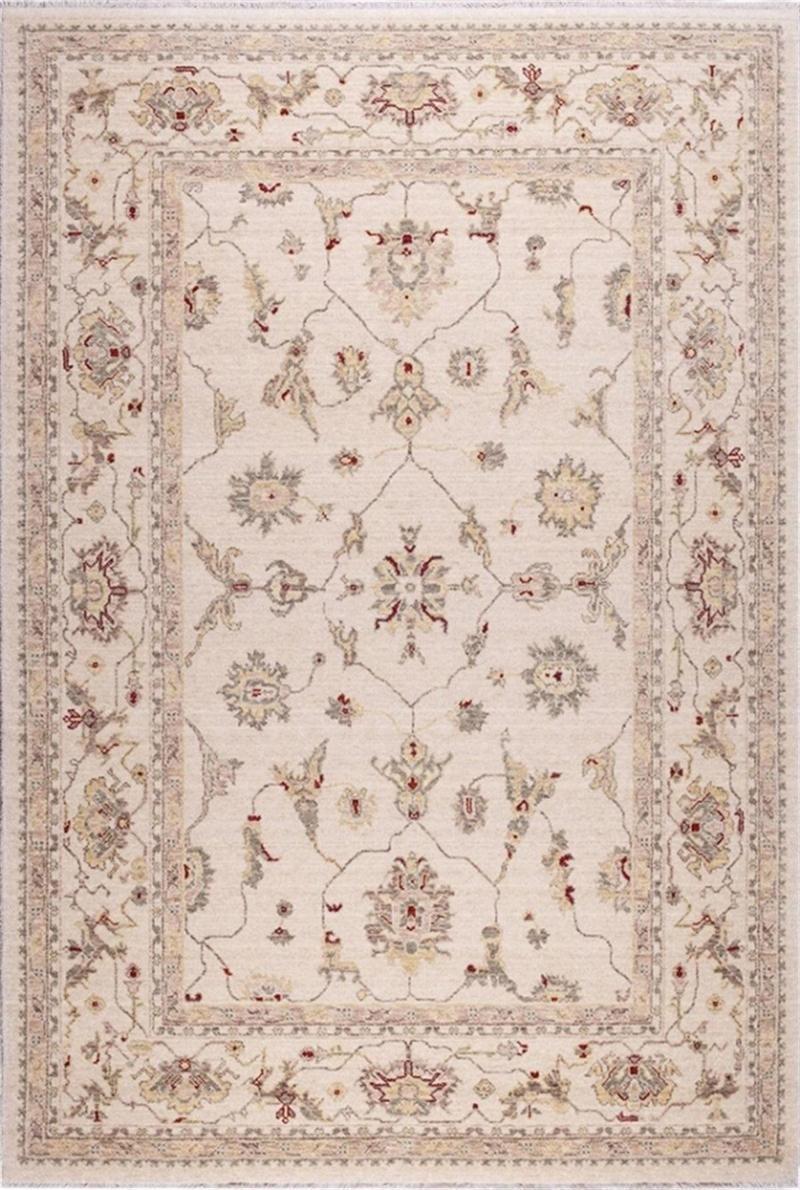 Crea Oda Halısı Klasik 133X190 Demirci Yün 8008 Krem
