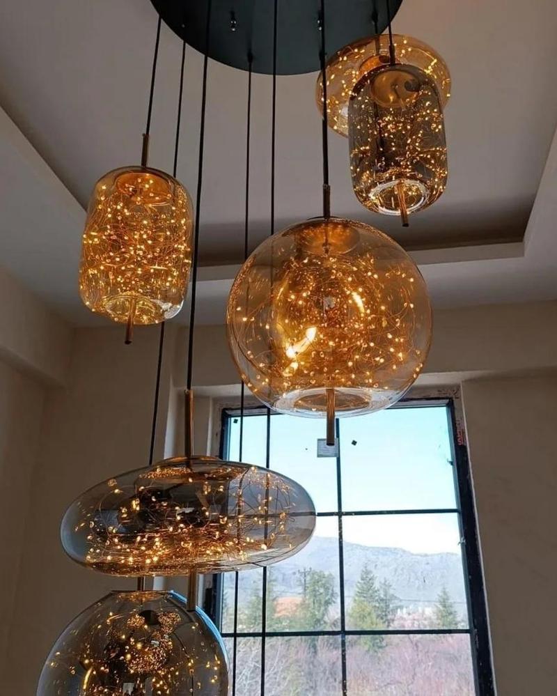 Özel Yapım Peri Led Sarkıt Avize
