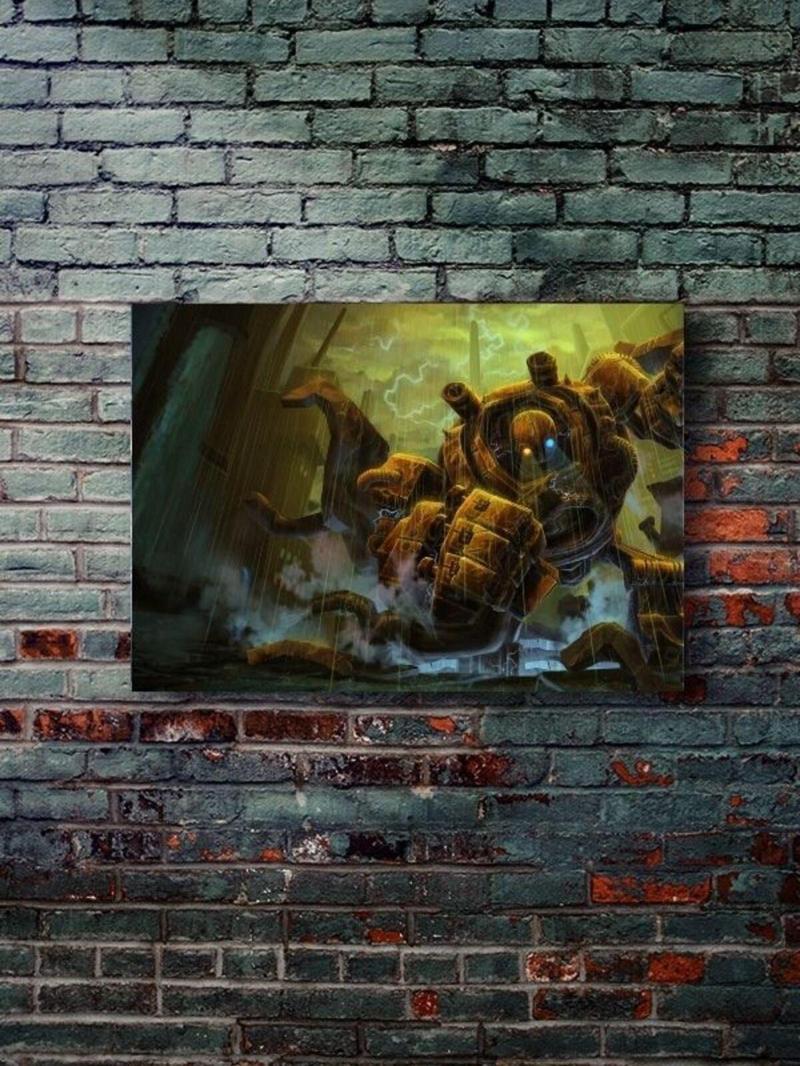 Blitzcrank - Oyun Posterleri, Özel Tasarım Kağıt Poster