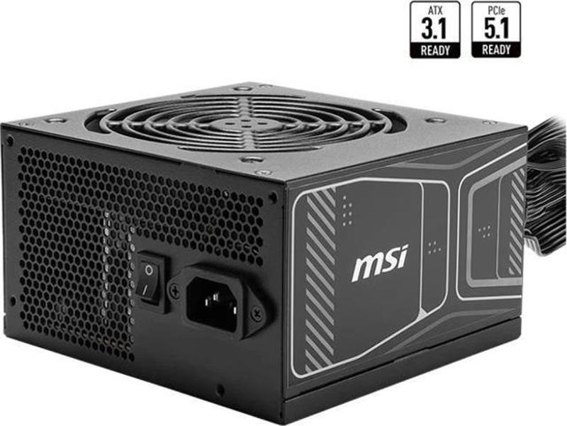 Mag A850gn Pcıe5 850w 80+gold Aktıf Pfc 120mm Fan Power Supply