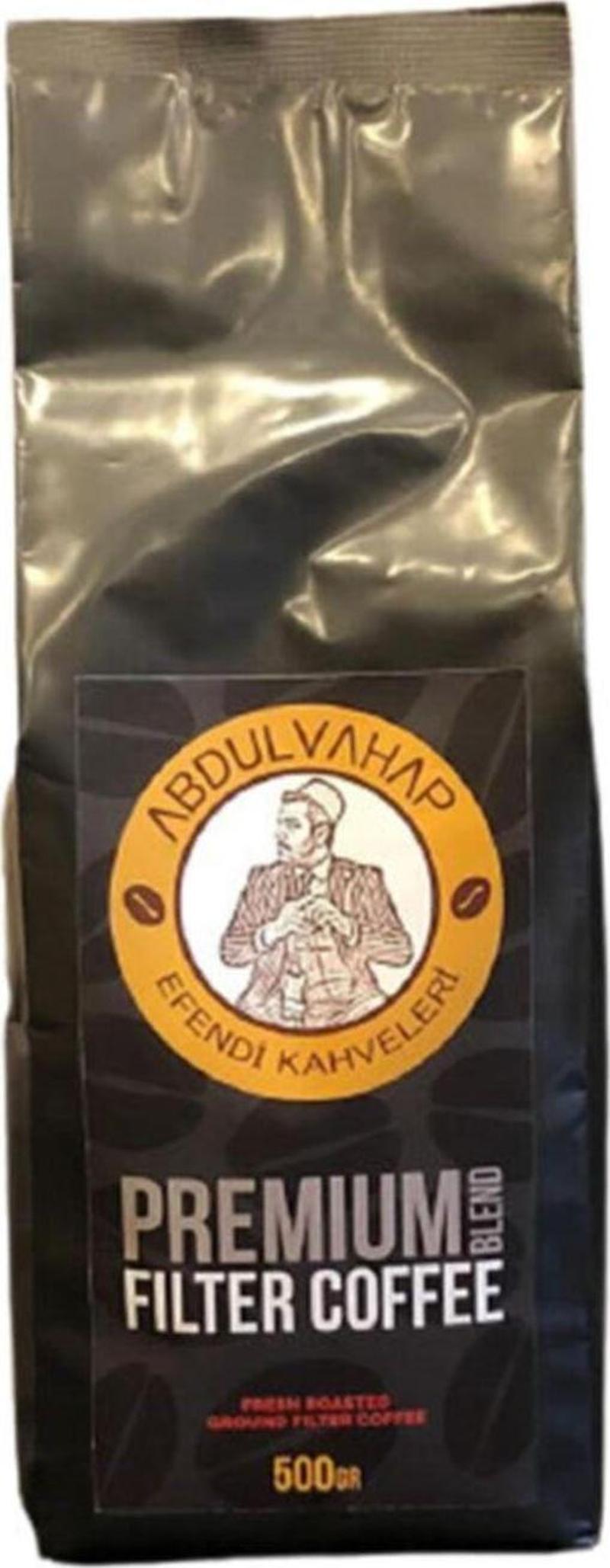Abdulvahap Efendi Filtre Kahve 500 Gr Sert Içim