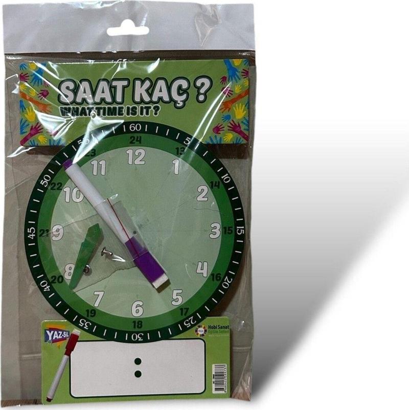 Saat Kaç? What Time Is It? Saat Öğrenmek Çok Kolay