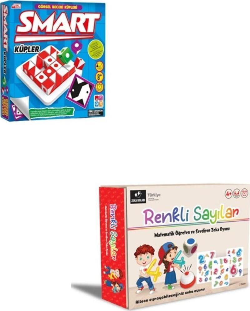 Smart Küpler & Renkli Sayılar ( Matematik Oyunu, Smart Küpler, Qbitz, Aile Ve Bireysel Oyun )