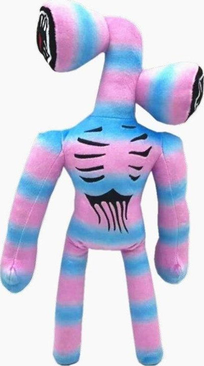 Siren Kafa 38 cm Peluş Oyuncak Pembe Mavi