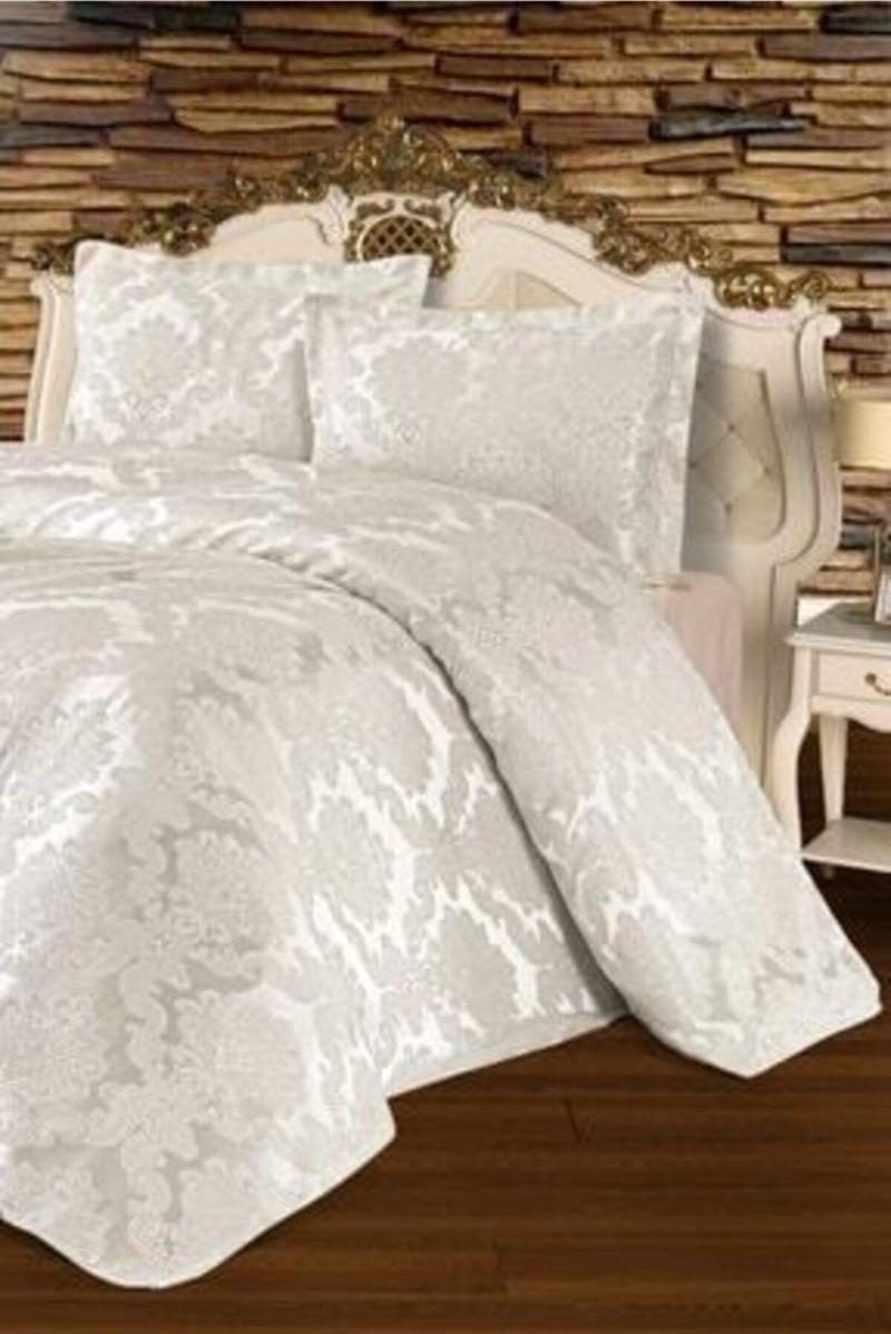 Home Yatak Örtüsü Çift Kişilik Jakarlı