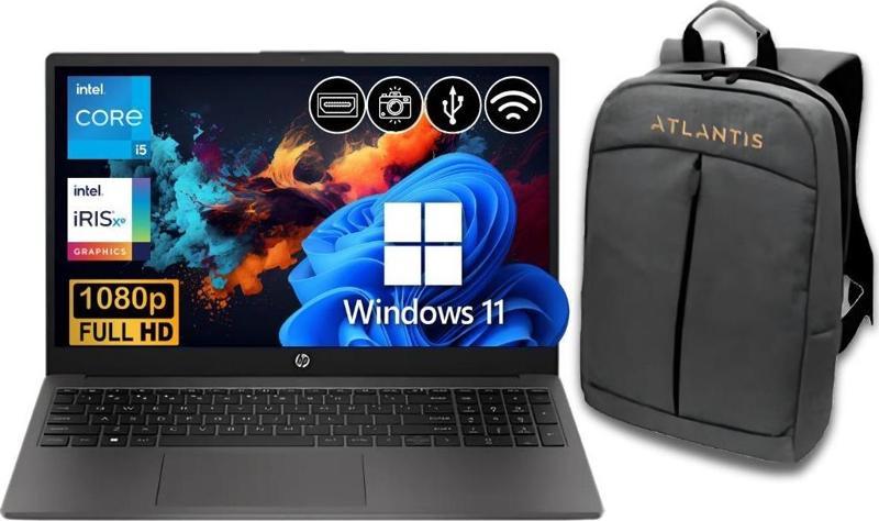 250 G10 Intel Core i5 1334U 24GB 512GB M.2 SSD B2NC5ES ATL62 W11Pro 15.6" Notebook+Çanta