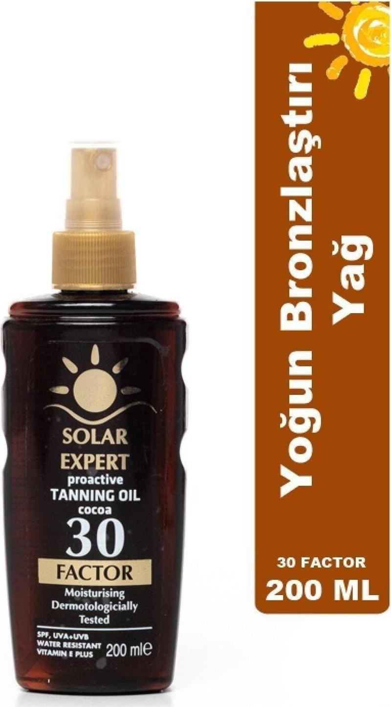 Bronzlaştırıcı Yağ 30 Factor 200 Ml