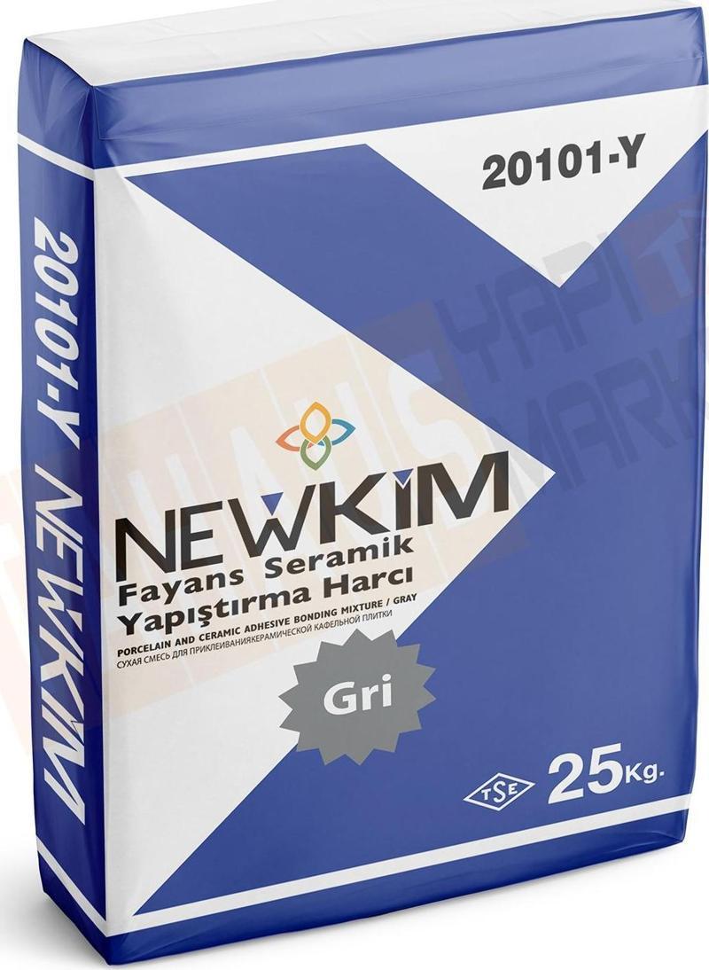 FAYANS SERAMİK YAPIŞTIRMA HARCI 25KG (GRİ)