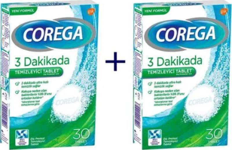 3 Dakikada Temizleyici 30 Tablet 2 Adet
